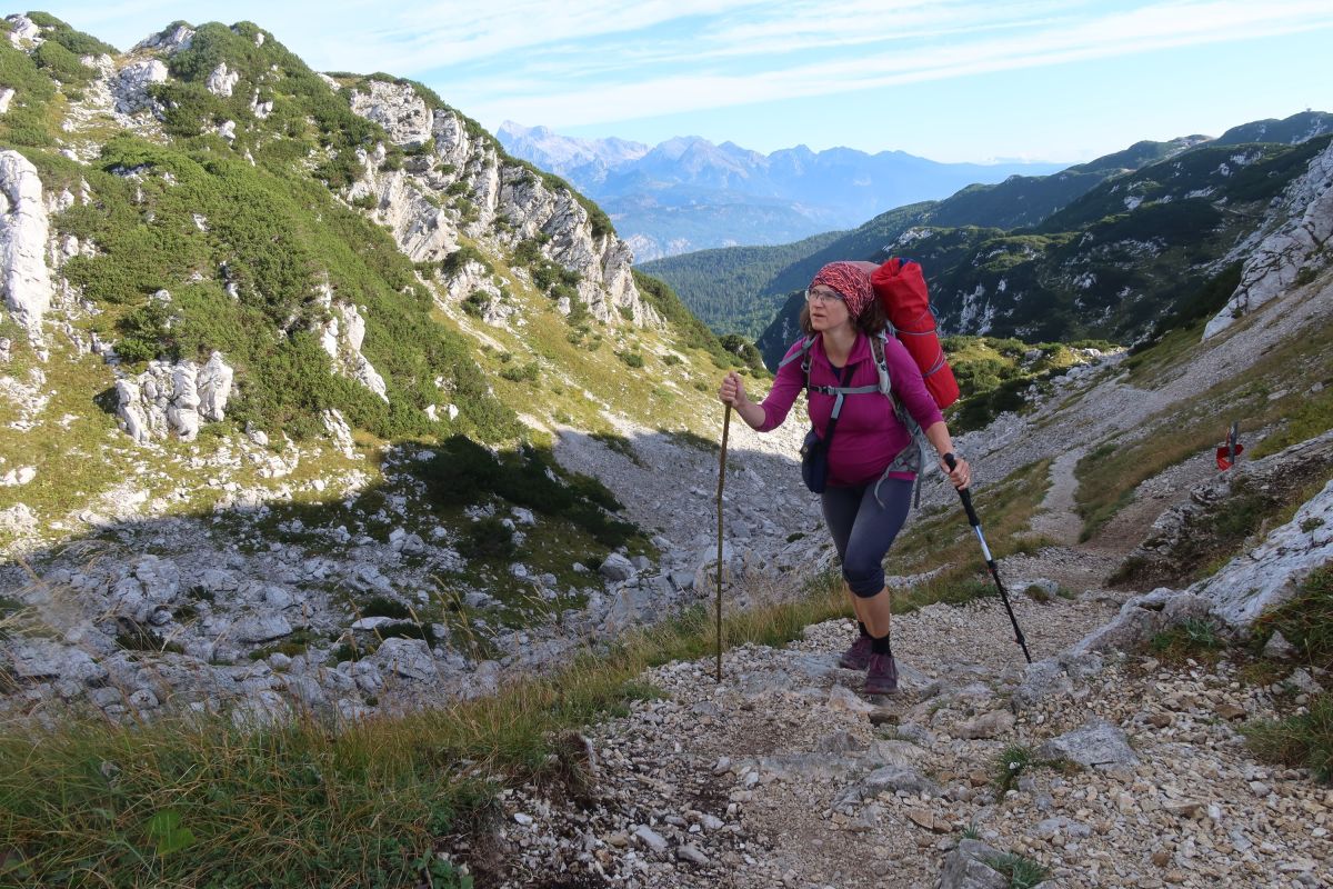 Výstup na Vogel (převýšení 1400 m vzhůru)