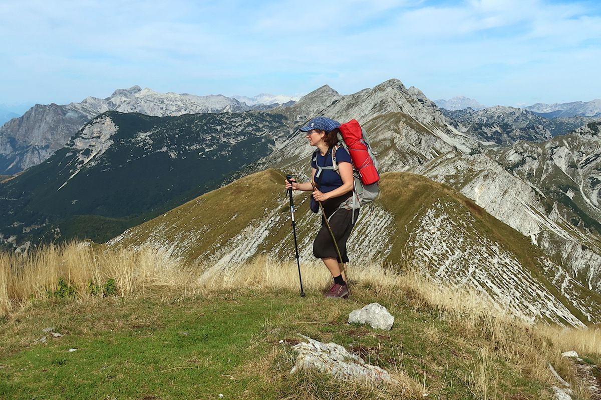 Na vrchu Vogel (1922 m)