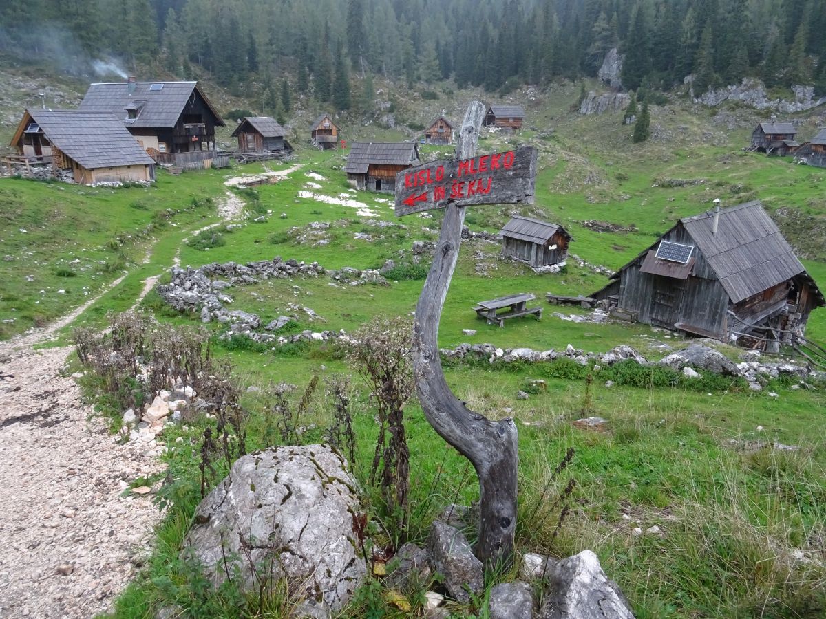 Krásná planina se salašemi Dedno polje