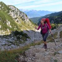 Popis: Výstup na Vogel (převýšení 1400 m vzhůru)