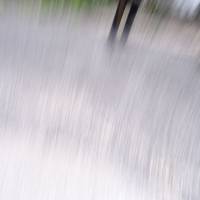 Popis: Sestup v dešti z Koči na Planini pri Jezeru