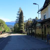 Popis: Nádraží v Bledu