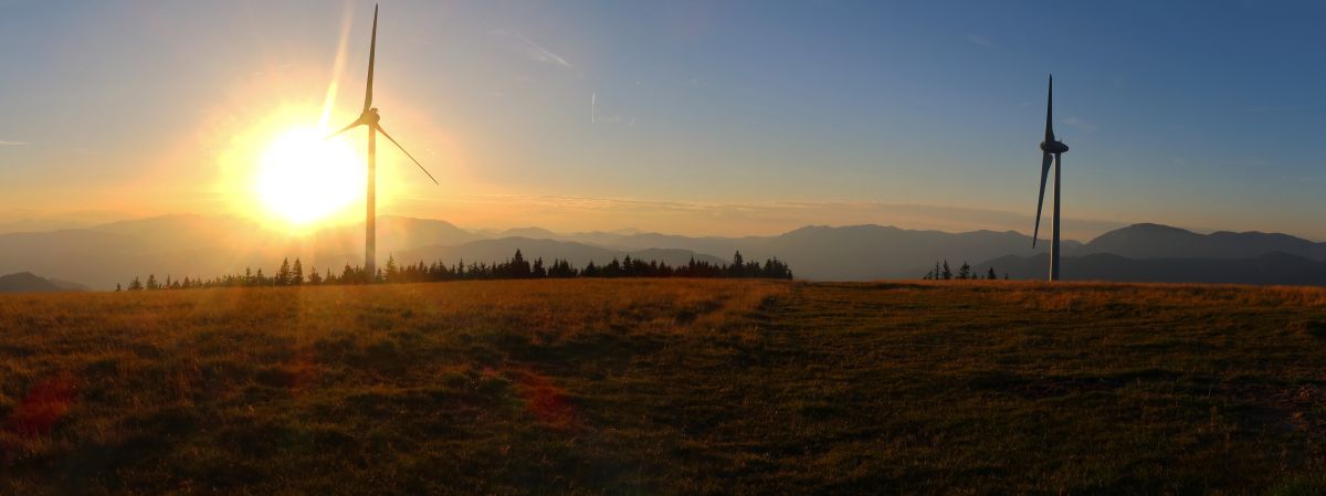 Západ slunce na hoře Amundsenhohe