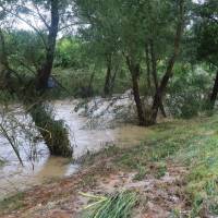 Popis: Slovenj Gradec: dva dny po maximálních povodních