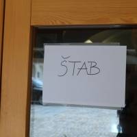 Popis: Slovenj Gradec: hlavní sídlo povodňové pomoci