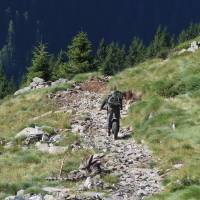 Popis: Bača nedaleko rifugia Balicco