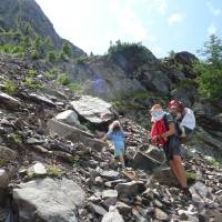 Popis: Výstup k jezeru Inferno