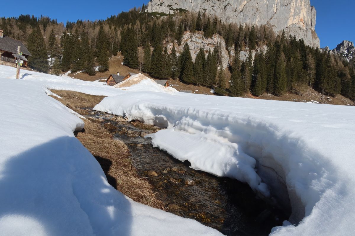 Na veliké pláni Wurzeralm