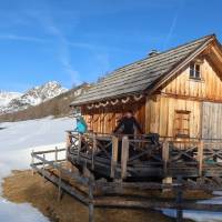 Popis: Interhüttenalm - ráno