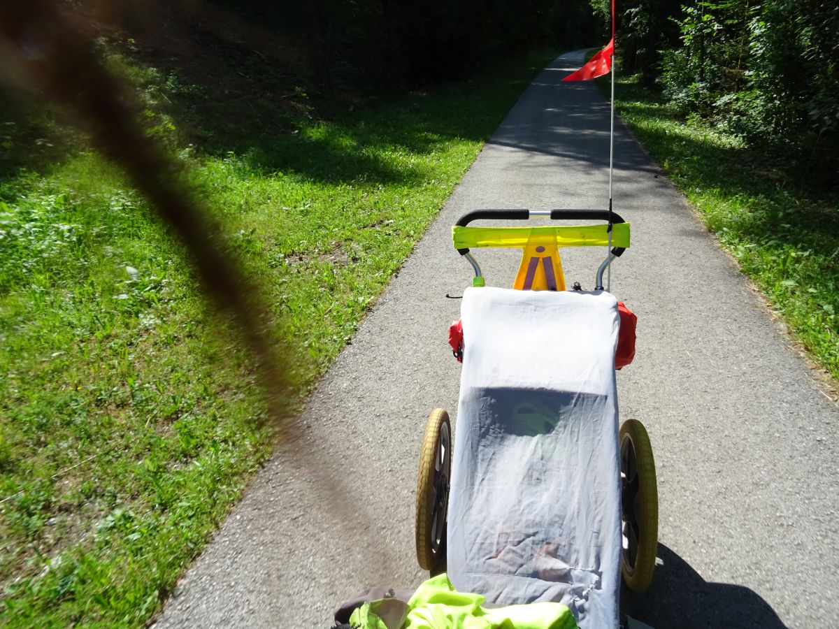 Cykloparáda na trase zrušené železnice