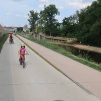 Popis: Brno: malá cyklo útěcha v podobě nové náplavky