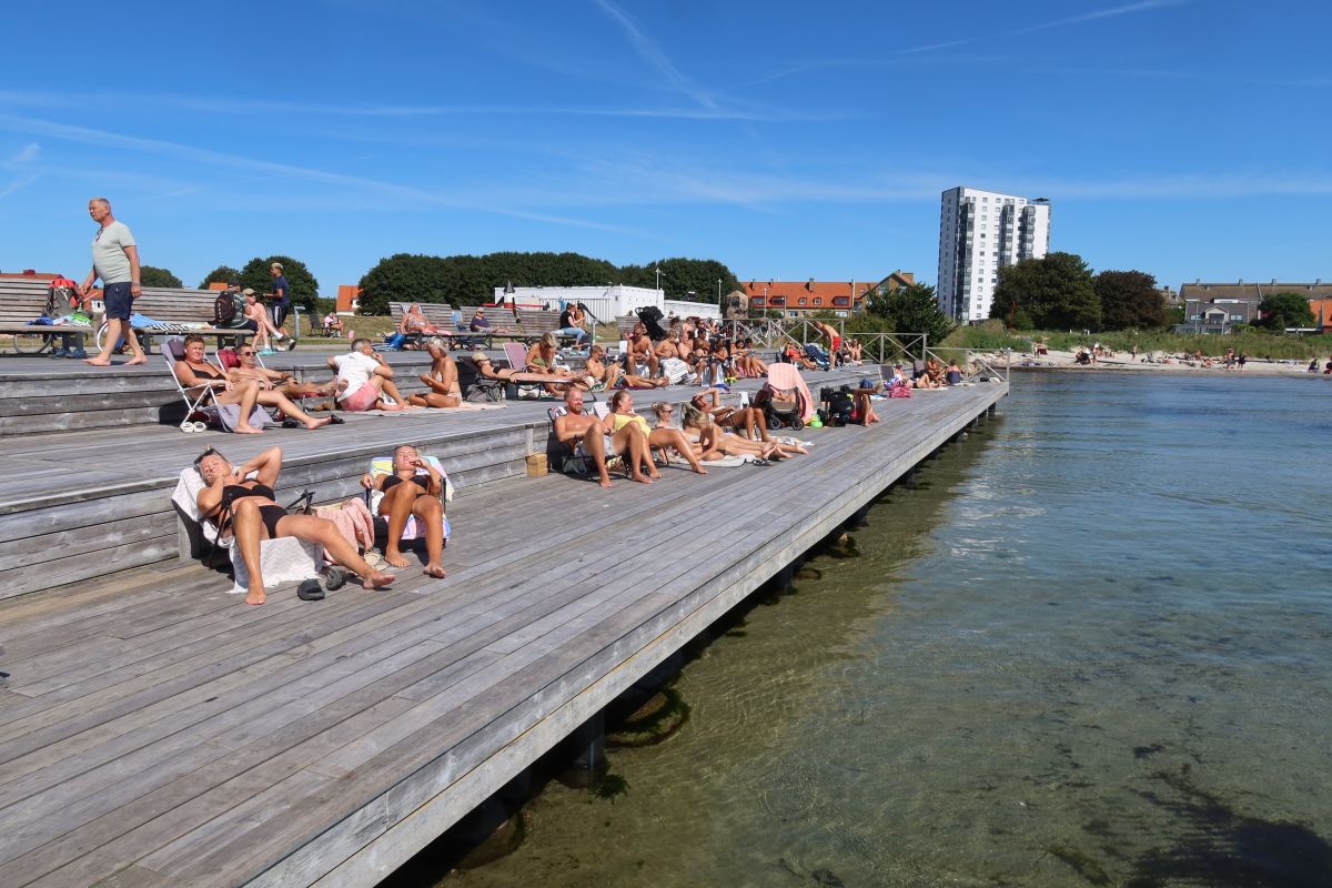 Švédské léto (město Höganäs)