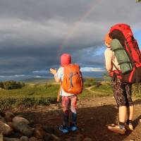 Popis: Duha a devět večer