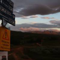 Popis: Západ slunce se Sylarnou