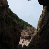 Popis: Putování podél moře  - jeskyně Josefinelust