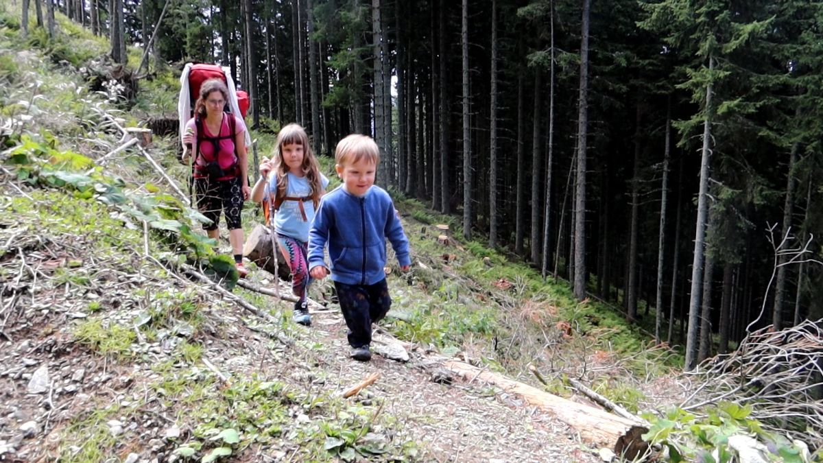 výstup na planinu Grohot